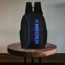 WROGN  Medium 25 L Laptop Backpack Backpack For College School Travel Office Backpack For Men & Women  (Black, Blue)...