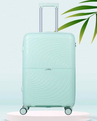 WROGN Medium Check-in Suitcase (65 cm) 8 Wheels - M SIZE WRN SUITABLE TROLLEY BAG - Green
