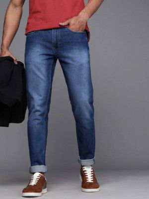 WROGN  Men Skinny Mid Rise Blue Jeans