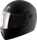 WROGN Phantom Motorbike Helmet (Black Yellow)...
