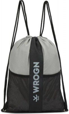 WROGN  Small 15 L Backpack Small drawstring Bag Grey