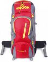 WROGN Trekking Bag For Hiking/Camping/Outdoor Sports with Rain Cover/Shoe Compartment Rucksack - 75 L  (Red)...