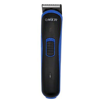 Wurze 1903A Rechargeable Cordless Beard & Hair Trimmer Charging (Blue)