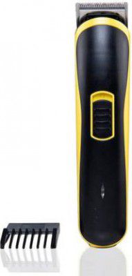 wurze New WZ-1903B Rechargeable Cordless Beard & Hair Trimmer (Yellow, Black)