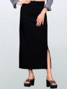Wuxi Women Black Solid Saree Shapewear...