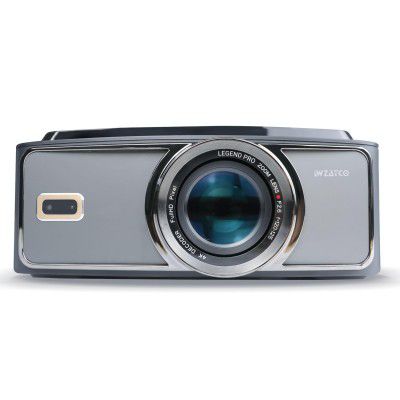 [Extra Rs.4000 OFF] WZATCO Legend Pro Certified Smart Home Projector 4k Ultra HD |  Android TV 11.0, Black