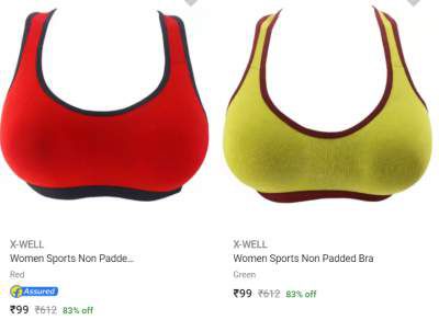 X Well Bras Upto 83% Off