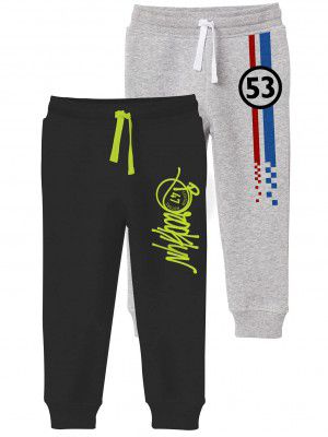 X2O Boy's Slim Fit Cotton Track Pants