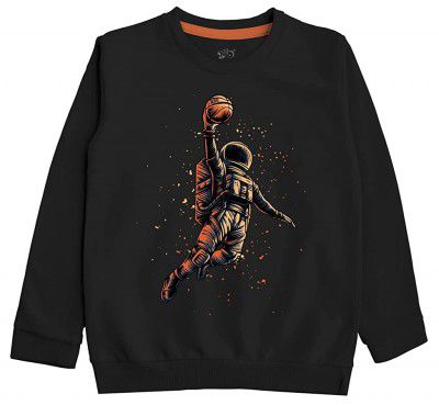 x2o Cotton Printed Sweatshirts for Boys and Girls Ideal for Light Winter( Pack of 1)
