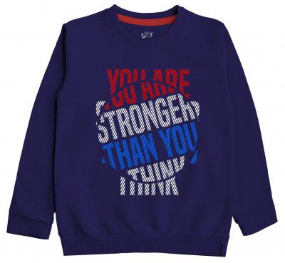 x2o Cotton Printed Sweatshirts for Boys and Girls Ideal for Light Winter(Pack of 1)