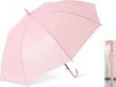 XBEY Single Fold Umbrella with Rain & UV Protection, Auto Open J-Handle - Pack Of 1 Umbrella  (Pink)
