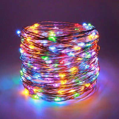 XERGY 10 Meter 100 LEDs Fairy Decoration Stary String- 2 M USB Powered 