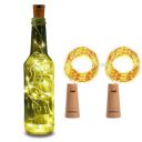 XERGY Cork Shaped Bottle Fairy String Lights Battery Powered LED for Diwali Home Decoration...