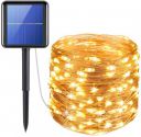 XERGY Solar Fairy String Light Outdoor, 39 Ft 120 LED with 800 mAh Inbuilt Rechargeable Battery IP65 Waterproof 8 Modes (Copper Wires, Sturdy Quality)...