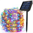 XERGY Waterproof Solar Powered Led String Light For Outdoor Decoration 120 Led'S - 12 Meter (Multi Color)...