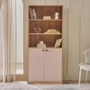 Home Centre | Lexus 5-Tier Book Cabinet | Engineered Wood | Brown | 1 Year Warranty...