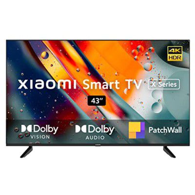 Xiaomi 108 cm (43 inches) X Series 4K Ultra HD Smart Android LED TV â€ŽL43M7-A2IN (Black)