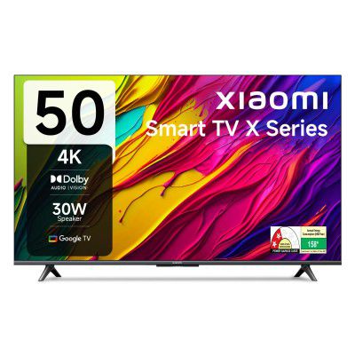 Xiaomi (50") X Series 4K LED Smart Google TV L50MA-AUIN