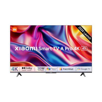 Xiaomi 43" A Pro 4K Dolby Vision Smart Google TV L43MA-AUIN
