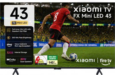 XIAOMI FX Series (43") Ultra HD (4K) Mini LED Smart Fire TV (L43MC-FSMIN)