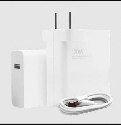 Xiaomi HyperCharge 120W Type (Type A to Type C Cable, Qualcomm Quick Charge 3 White)