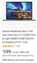 Xiaomi Notebook Ultra 11th Gen Intel Core i5-11320H Thin & Light (8GB/512GB SSD/Iris Xe Graphics/15.6 3.2K Resolution/90Hz Display/Windows 11/Thunderbolt 4/MS Office21/Fingerprint Sensor/1.7 Kg)...