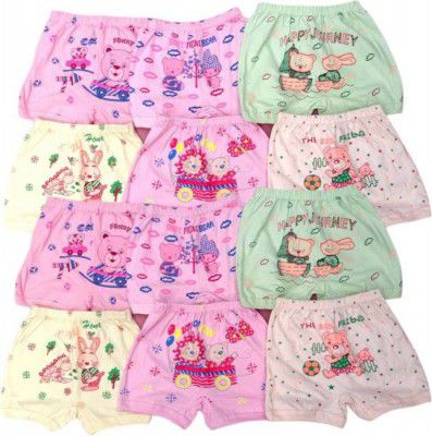 XINGLI  Panty For Baby Girls (Multicolor, Pack of 12)