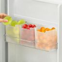 Xiran Fridge Storage Boxes, Fridge Organizers Storage Box Set, Freezer Storage Containers, (Pack of 4, Transperent)...