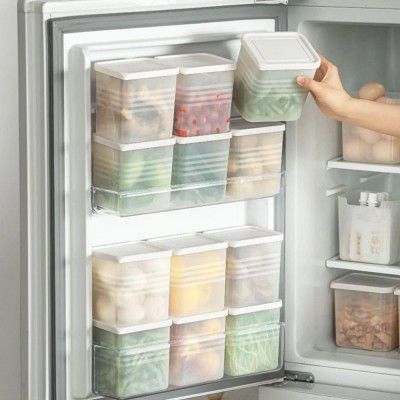 Xiran Fridge Storage Containers, Storage Box for Kitchen, Refrigerator Organizer Containers
