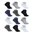 XJARVIS Men's Premium Formal Crew Socks – Black, White, Grey (Pack Of 12)...