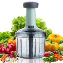 Xmart India Chopper for Kitchen Use, 900ml Push Chopper with 5 Blades...