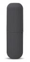 XML Capsule Shape Travel Toothbrush Toothpaste Case Cover Holder Portable Toothbrush Storage Plastic Toothbrush Holder (Black)...