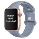 XMUXI Replacement Strap Compatible with Apple Watch Straps 41mm 45mm 44mm 40mm Soft Silicone Wristband for IWatch Series 7 6 5 4 3 SE Waterproof Sport Band Women Men (NOT Include Watch)...