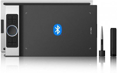 XP Pen Deco Pro SW Graphic Tablet with tilt support - USB, Bluetooth  (Black)