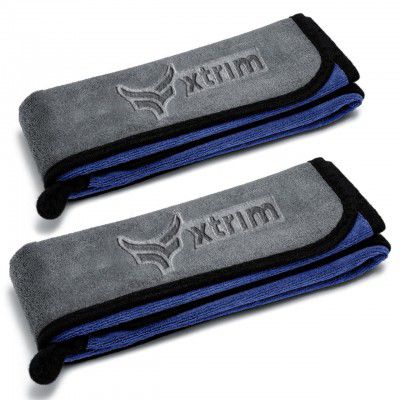 XTRIM 500 GSM Microfiber Car Cleaning Cloth, 30x70 cms, Pack of 2 