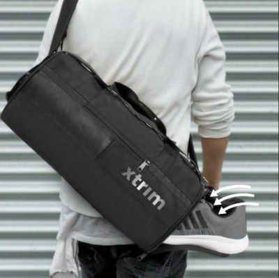 Xtrim Duffle Bags, Gym Bags (Black)