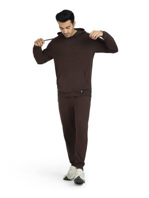 XYXX Men's Cruze 100% French Terry Cotton Hoodie & Joggers Tracksuit