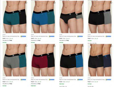 Upto 50% Off On XYXX Pack of 2 Men Innerwear