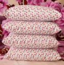 YABAN LUXURY Cotton Solid Sleeping Pillow Pack of 4  (PRINT)...