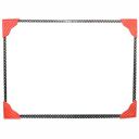 YAJNAS Non Magnetic 8 inch x11 inch Double Sided White Board and Chalk Board Both Side Writing Boards, One Side White Surface and Reverse Side Green Surface (8x11 Inches (Pack of 1)...