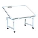 YAJNAS Writable Whiteboard & Laptop Table | Lap Bed Table with Height Adjustable, Ideal for Home & Office Presentation - (16 x 24, White)...