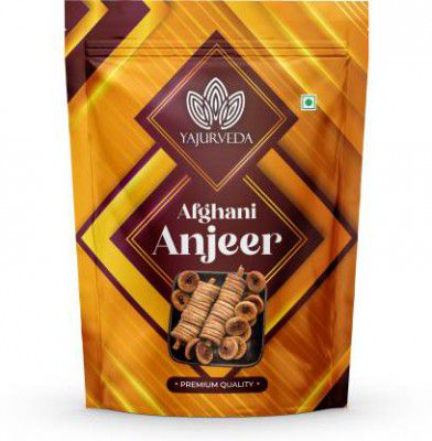 Yajurveda Afghani Anjeer Fig Afghani Dry Anjir High in fiber Dried Figs Healthy Dry Fruits Figs (500 g)
