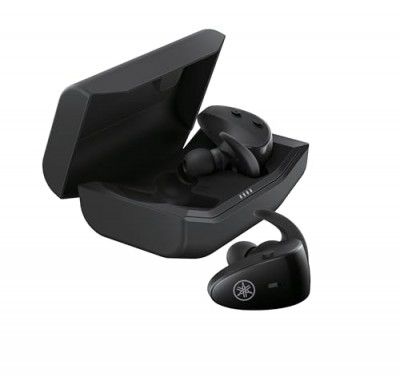 Yamaha Audio TW-ES5A True Wireless Sports in Ear Earbuds, Black