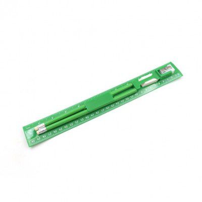 Yanmai 5-Piece Stationery Set - Educational Essentials for School Kids - Includes Ruler