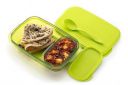 Yanmai 590ml Leak-Proof Kids Lunch Box – Food-Grade Plastic Bento Box for School & Office Meals (Multicolor)...