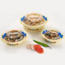 Yanmai Hot N Fresh Insulated Plastic Casserole Gift Set 3 Pieces...