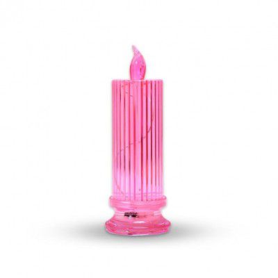 Yanmai Large Crystal Candle Lights – Elegant Decorative LED Candles for Home, Festive & Party Décor (Multicolor)