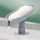 Yanmai SELF DRAINING SOAP Holder for Bathroom Leaf Shape SOAP Dish Kitchen SOAP Tray...