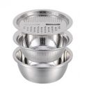 Yanmai Versatile 3-in-1 Kitchen Tool: Multipurpose Julienne Grater & Salad Maker...