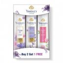 Yardley London Refreshing Deo Body Spray Tripack for Women, 150ml Each (Pack of 3)...